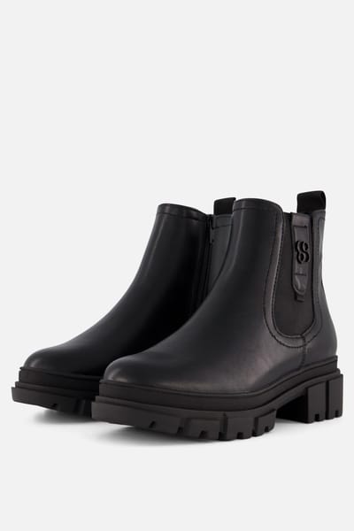 S.Oliver Chelsea boots zwart Synthetisch - Dames - Maat 39
