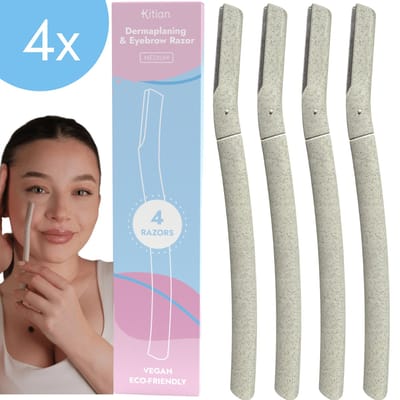 4x Dermaplaning Wenkbrauw Scheermesje - Scheermes - Gezicht Scheermesjes Vrouw - Wenkbrauw Mesje - Eyebrow Razor - Scheermesjes Gezicht