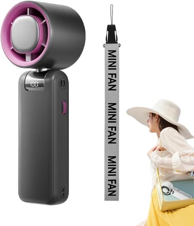 VHV - Handventilator - mini handventilator usb oplaadbaar - USB oplaadbaar - voor reizen, festival, make-up