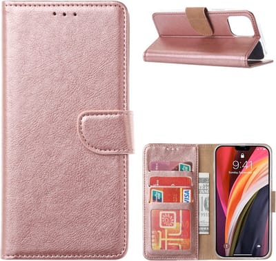Cityhoesje – iPhone 12 Pro Max – Bookcase incl. Pasjeshouder