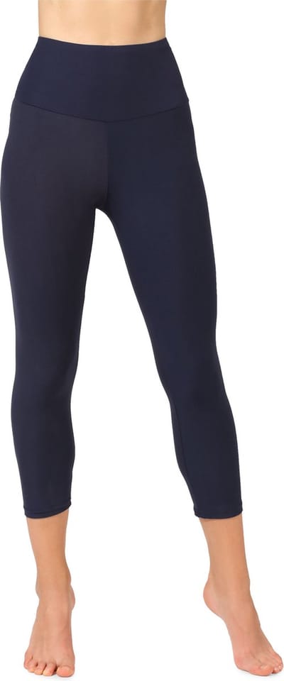 Merry Style Dames Leggings - Sport - Vrijetijdsbroek - ¾ Lang - Marineblauw - XS - MS-MS10-302-LE