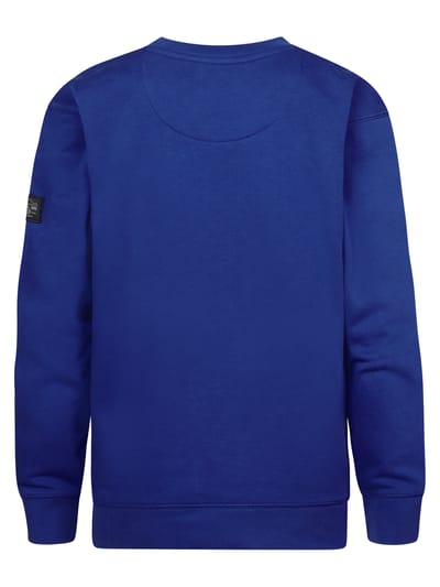 Petrol Industries - Jongens Effen Sweater StonyRiver - Blauw - Maat 104