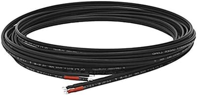Aansluitkabel Zonnepaneel - Verbindingskabel Solar - Zonnepaneel Laden - Slank Licht Robuust - 8 meter 2.5 mm² - Zwart