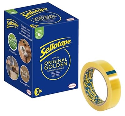 Transparante tape voor huishoudelijk gebruik, sterke verpakkingstape voor enveloppen en kaarten, eenvoudig te gebruiken