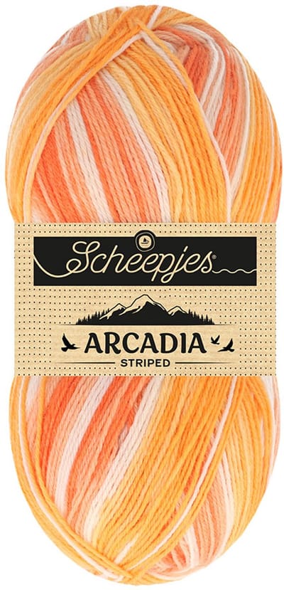 Scheepjes Arcadia striped - 912 sunburst