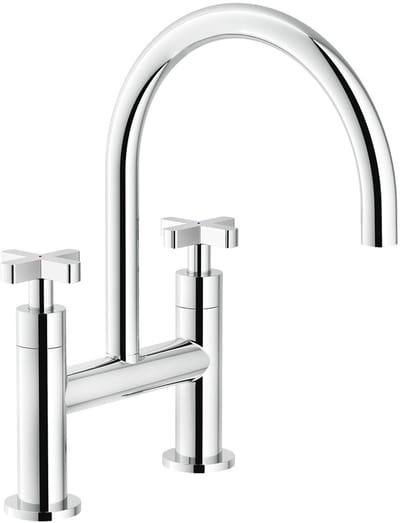 Nobili Lira 116220 keukenkraan, Chroom