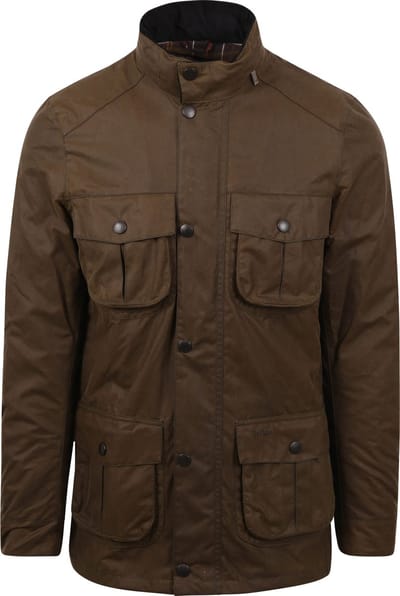 Barbour Waxjas Corbridge Bruin - Maat M - Heren - Winterjassen