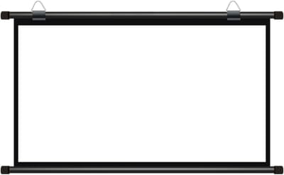 Projectiescherm Handmatig - Film Scherm - Thuis Bioscoop - 4K Full HD - 60 Inch - Wit