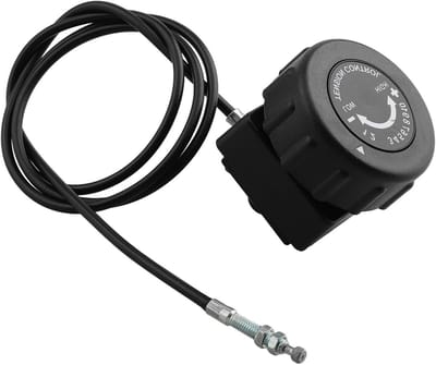 Weerstand Versteller - Finetuning Regelaar - Hometrainer Gebruik - 10 Versnellingen - 110cm Kabel - Zwart