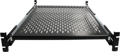StarTech.com UNISLDSHF19 - 2U - Sliding Rack Shelf