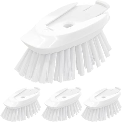 Schaalreinigingskoppen - Afwasborstelkoppen - Keuken Schoonmaken - Ingebouwde Krabber - 4 Stuks - Niet Van Toepassing