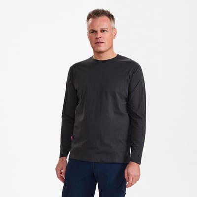 Engel Extend T-shirt met lange mouwen 9065-141 - Anthracite Grey - L