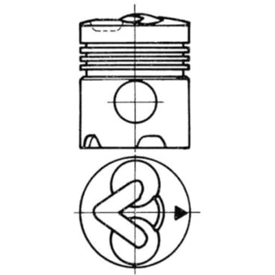 Zuiger KOLBENSCHMIDT 92834600
