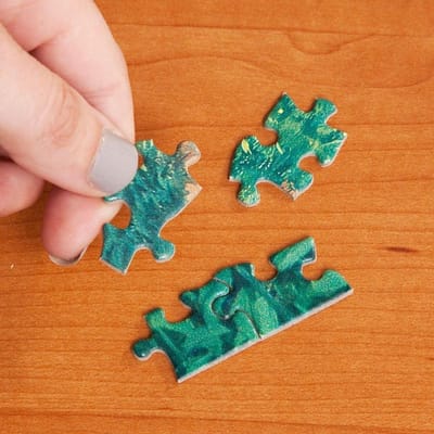 Legpuzzel 1000 stukjes - Puzzel volwassenen - Ontspannen avond - Uniek gestanste stukjes - 51cm x 69cm - Halloween dorp