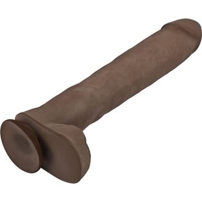 XXL Dildo Au Naturel Daddy 35 CM - Bruin