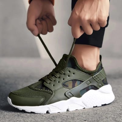 Heren Buiten Casual Sport Zomer Sneakers Ademend Mode Hardloopschoenen Demping Zwart Basketbal Schoenen Joggen Basketbalschoen 35 black