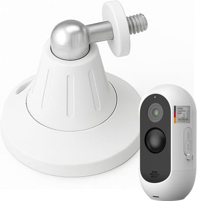 Camera Houder - Muurbevestiging Extra - Huisdier Camera - Magnetische Bevestiging - 5x5x5 cm - Wit