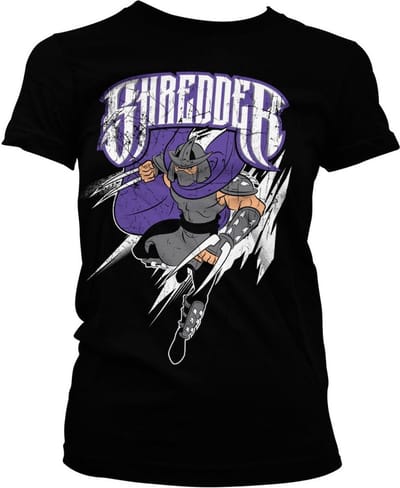 Teenage Mutant Ninja Turtles Dames Tshirt -XL- The Shredder Zwart
