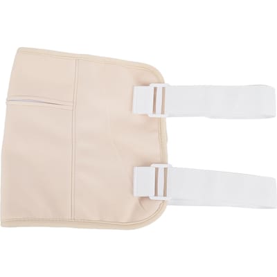 Pack d'huile de ricin réglable pour le sommeil, compresse souple ergonomique et réutilisable, enveloppement d'huile de ricin pour la détoxification du foie kaki