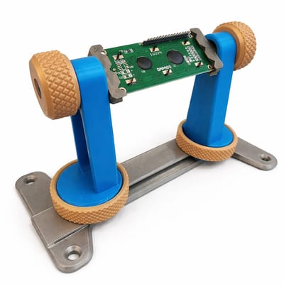 PCB Houder Verstelbaar 360° Draaibaar – Printplaat Klem tot 20 cm – Soldeerhulp – Elektronica Houder – DIY Reparatie Tool