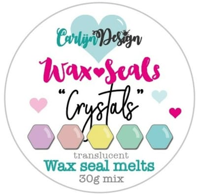 Waxzegel melts Crystals