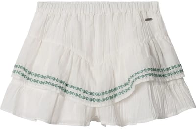 Pepe Jeans Hetty Korte Sportbroek Wit 10 Years Meisje
