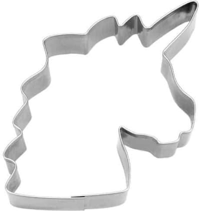 Patisse Uitsteekvorm Eenhoorn 8 Cm Rvs Zilver