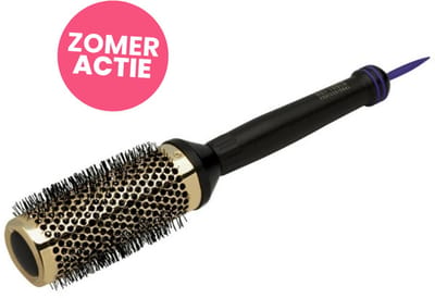 Hot Tools - 24K Gold Volume Brush 4,5CM - Föhn borstel - volume borstel - voor professionele salonwaardige look - Krullen