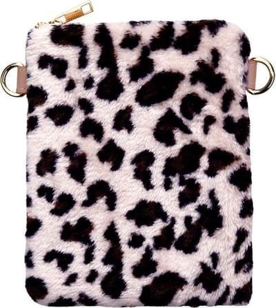 Yehwang - Bag Leopard Fur - 16 x 21 x 4 cm