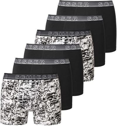 SCHIESSER Boxershorts Set van 6