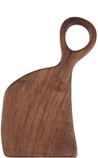 Massieve Houten Snijplank en Serveerplank – Keukenplank voor Pizza, Brood, Fruit, Gebak en Bakbenodigdheden