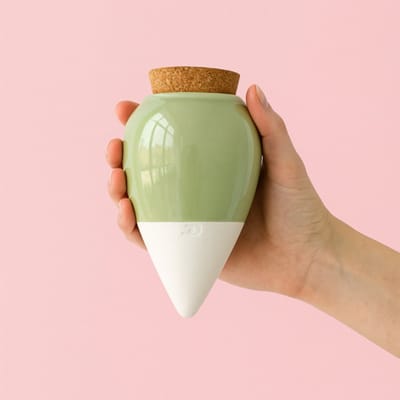 Bewatering Olla - Groen - Green - Bewatering - Keramiek & Terra Cotta - Waterdruppelaar - Bewateringsbol voor Planten - Druppelsysteem - Moestuin - Tuinieren