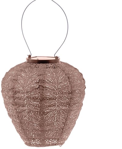 Lumiz Solar Lampion - Tuinlamp - Balloon - 20 cm - Mocha Mousse