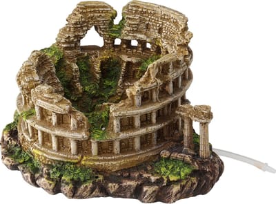 Aqua Della - Aquariumdecoratie - Vissen - Colosseum Ml - 23x19,5x13cm - 1st
