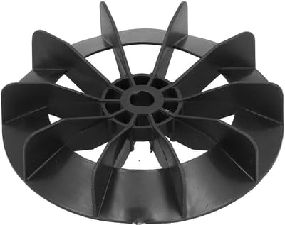 Dailygoody - Ventilatorbladen voor luchtcompressor - Vervangingsset - 150 mm - Zwart - Kunststof - Geschikt voor kleine luchtcompressoren - Direc
