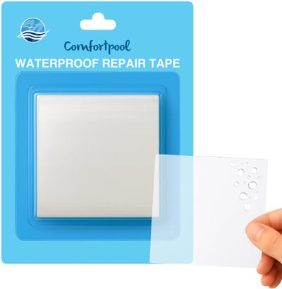 Waterproof Reparatietape | Onderwater tape | Luchtdicht & waterdicht – extra Sterk | Geschikt voor zwembaden, luchtbedden, boten & meer | Hecht zelfs onder water