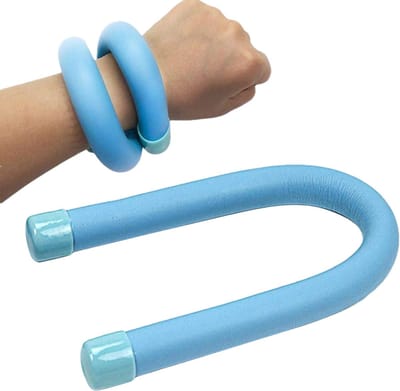 Gewogen Pols- & Enkelband 400g – Verstelbaar – Ergonomisch – Draagbaar – Voor Yoga, Dans, Aerobics & Cardiotraining (53cm)-OUTARO