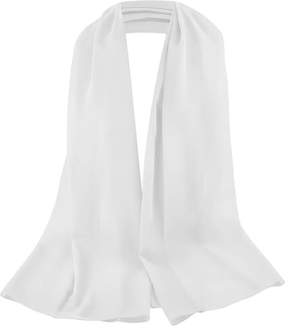 Elegante Chiffon Wrap Sjaal voor Dames, Perfect voor Bruiloften, Avondkleding en Zomeruitjes - 180 x 70 cm