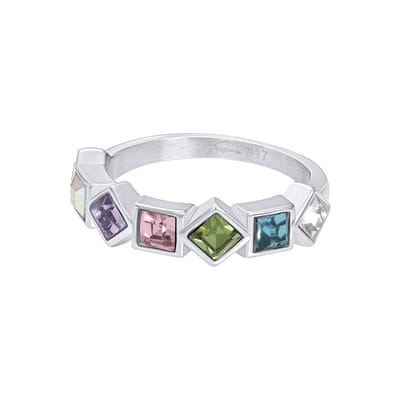 Fame-Flourish-Zilverkleurig-Dames Ring