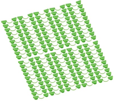 Dailygoods- Plantentunnelclips 100 Stuks - Duurzaam Plastic - Klem