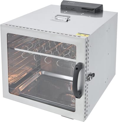Voedseldroger - Droogautomaat - Voedsel Conserveren - 1000W Krachtig - 42.5L Capaciteit - Zilver