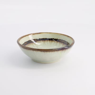 Tokyo Design Studio – Wasabi - Rijst Kom - Noodle Kom – Ramen Kom - Beige - 13x4.5cm - 250ml
