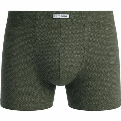 Set heren boxershort microfiber - Milano - Groen / L