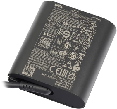 Dell XVHP3 USB-C GaN-oplader 45W - klein - Small Slim