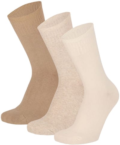 Apollo Dames Sokken Anti Press Multi Beige 35-42 3 paar