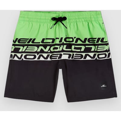 O'Neill Cali Stripe 14" Kids Boardshorts groen