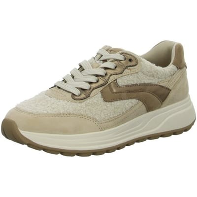 Tamaris dames sneaker Low 1-23795-45 401 dames M2379545 Beige/Suede