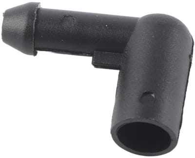Allecto - Ruitensproeierslang Connector - Hoogwaardig ABS - Perfecte pasvorm - Onderdeel voor Corsa D en Zafira B - Duurzaam en sterk - Ideaal voor...