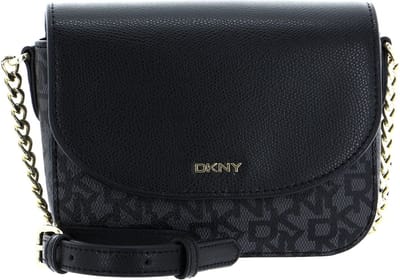 DKNY Schoudertas Avondtas Felicia Flap Crossbody Bag BK Logo - BK Zwart Veelkleurig