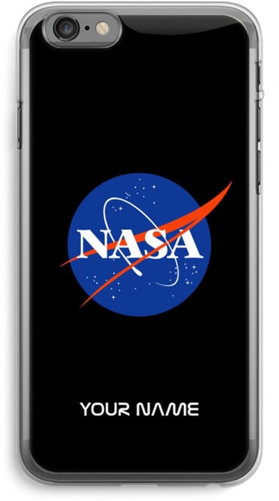 Gepersonaliseerd - Case Company® - Hoesje geschikt voor iPhone 6 PLUS / 6S PLUS hoesje - NASA - Soft Cover Telefoonhoesje - Bescherming aan alle Kanten en Schermrand